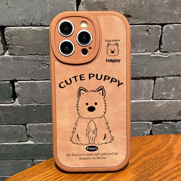 Cute puppy phone case - Image 4