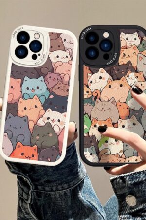 Painted Cat Phone Case