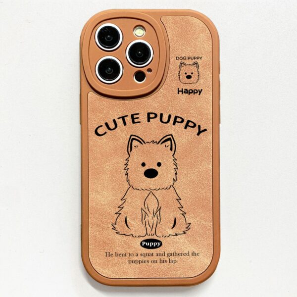 Cute puppy phone case