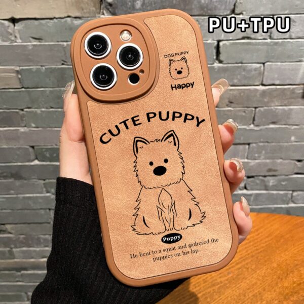 Cute puppy phone case - Image 3