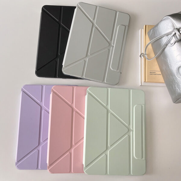 Y-shaped folding tablet case