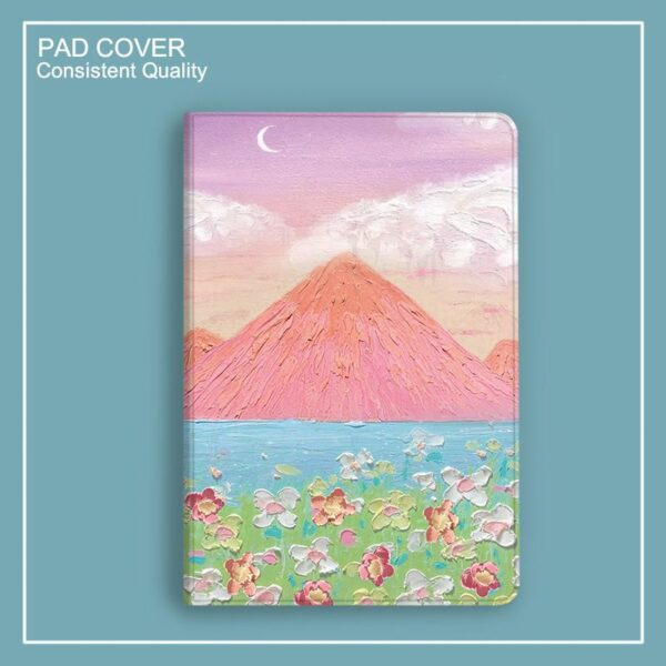 Landscape tablet case