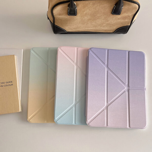 Gradient color tablet case